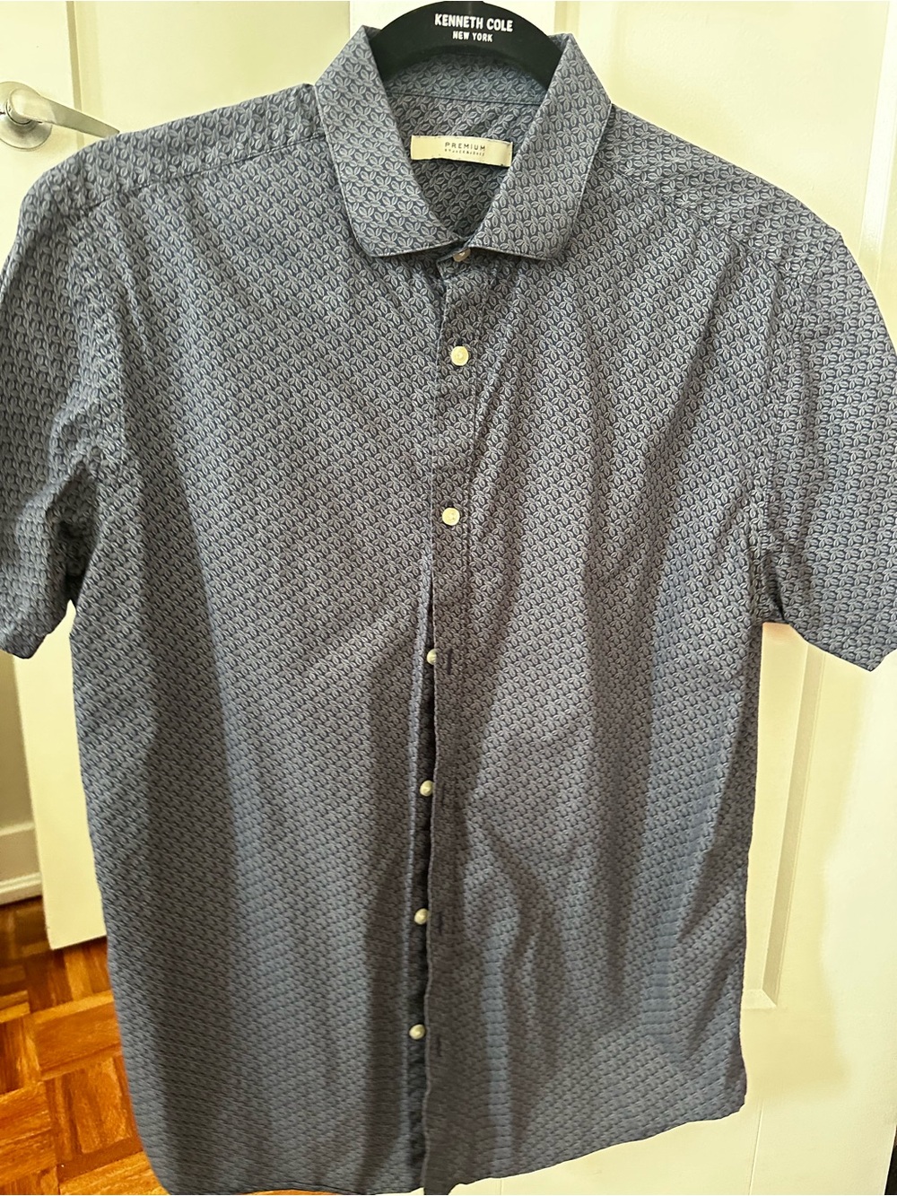 Jack & Jones Geometric Print Button-Down